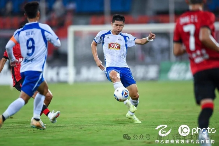 中乙第19轮补时连丢两球 厦门飞鹭客场1比5遭成都蓉城B队逆转