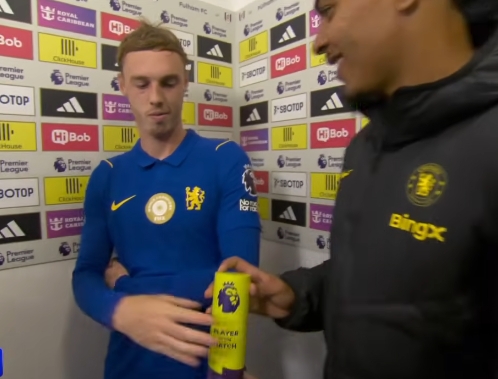 对新赛季准备得如何?帕尔默开玩笑反问记者:你没看这场比赛吗? 对新赛季准备得如何?帕尔默开玩笑反问记者:你没看这场比赛吗?
