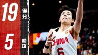 [杨舒予个人集锦]扛起外线大旗！杨舒予得到19分5助精彩集锦
